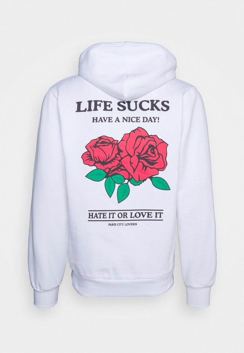 Damen Sweatshirts | Tealer LIFE HOODIE Sweatshirt white/weiß - ZF57887 Damen Sweatshirts | Tealer LIFE HOODIE Sweatshirt white/weiß - ZF57887