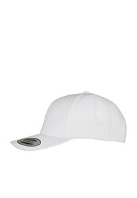 Flexfit YP CLASSICS 5-PANEL CURVED VISOR SNAPBACK - Cap - white