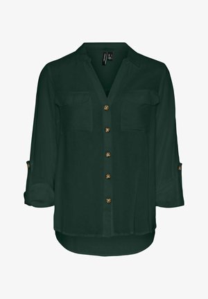 Vero Moda, Chemisier - mottled dark green