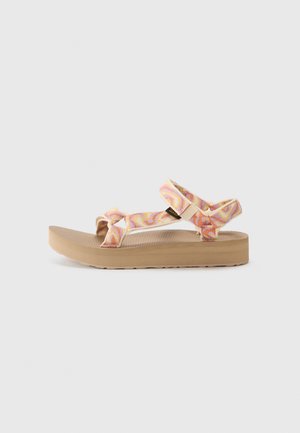 MIDFORM UNIVERSAL - Sandales de randonnée - neon fade coconut