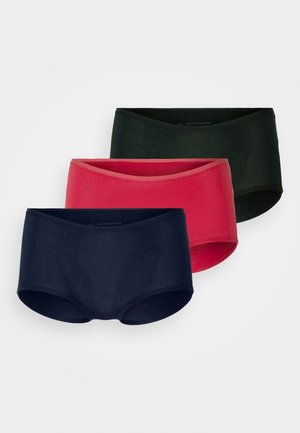 Dagi Damen Hipster Slips 2er-Pack – Regular Waist, Sternchen-Muster, Weicher Stoff