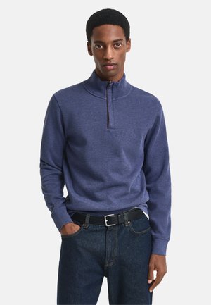 SACKER HALF-ZIP - Collegepaita - blauw