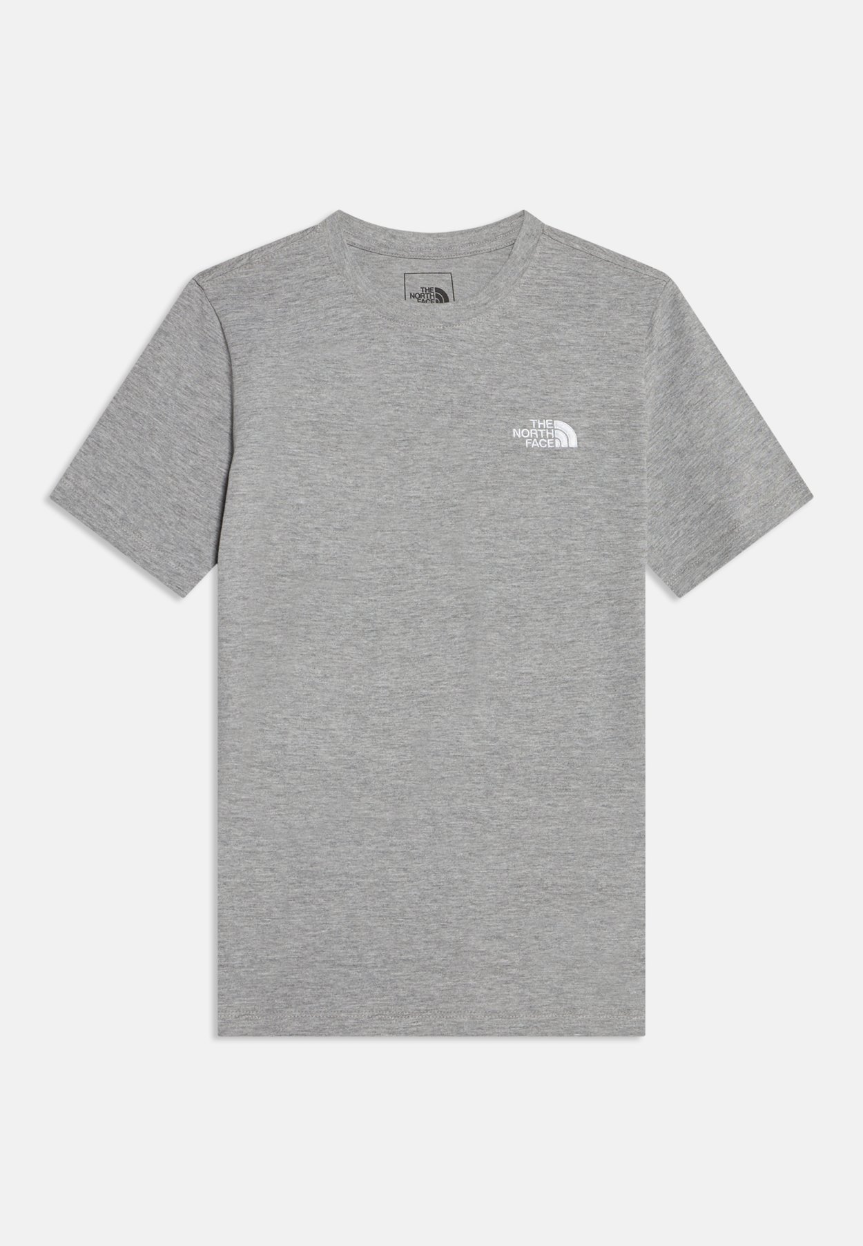The North Face TEEN EVOLUTION SIMPLE DOME TEE UNISEX - Basic T-shirt - pale grey heather