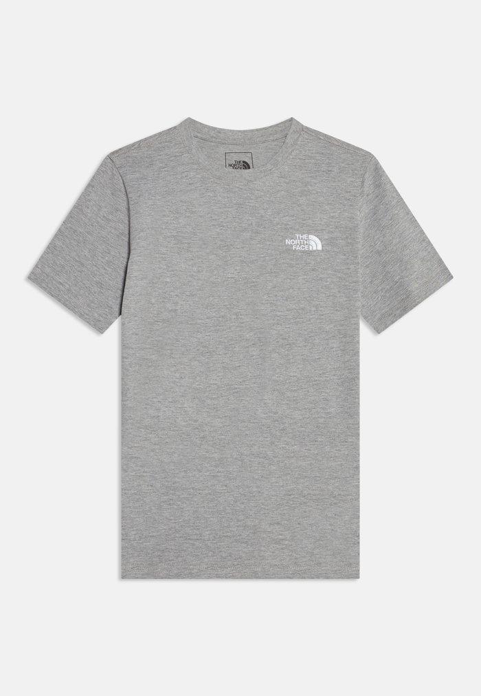 The North Face TEEN EVOLUTION SIMPLE DOME TEE UNISEX - Basic T-shirt - pale grey heather