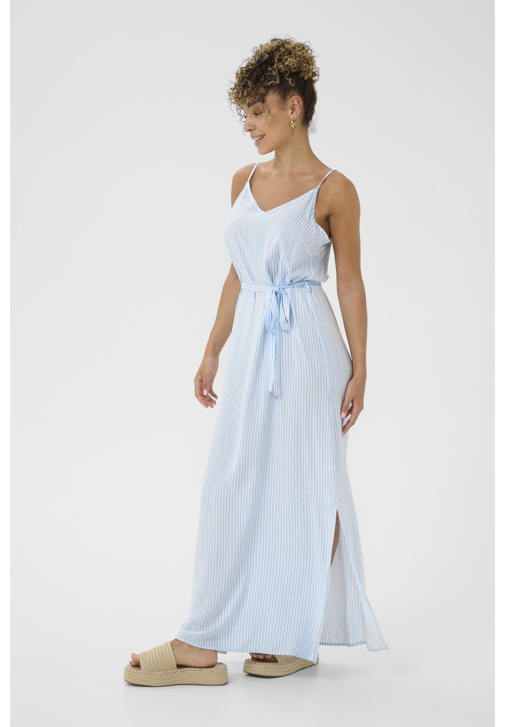 Love Copenhagen LCLUDA STRAP DRESS - Maxi dress - cashmere blue white  stripe/light blue - Zalando.ie