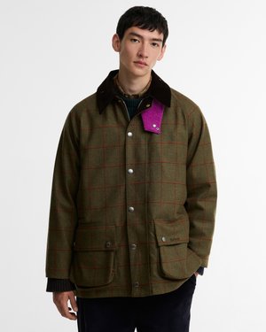 Barbour, PAUL SMITH LOVES BARBOUR BEAUFORT WOOL JACKET - Леко яке - olive window pane