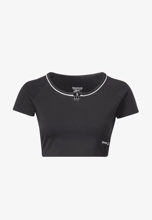 Reebok RIE - Μπλουζάκι με στάμπα - black