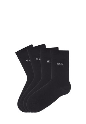 4 PACK - Socks - x schwarz