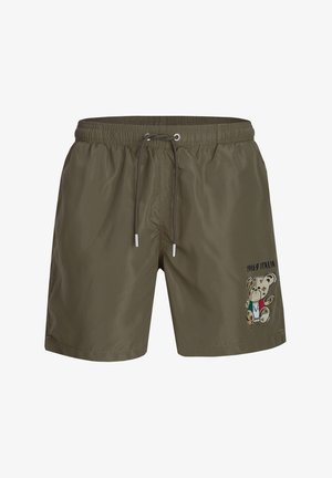 19V69 Italia, 19V69 ITALIA BADEHOSE SIRO ITALIAN TEDDY - Zwemshorts - military green