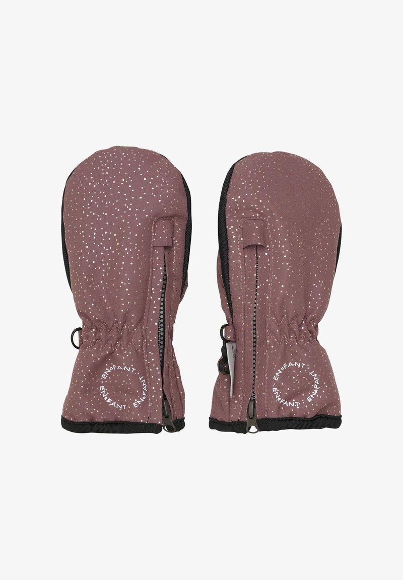 EN FANT Fäustling - frosted almond