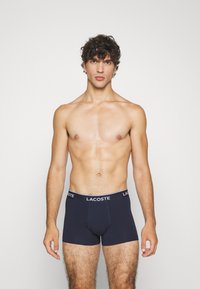 Lacoste 3 PACK - Boxerbriefs - bleu/blanc/bleu marine