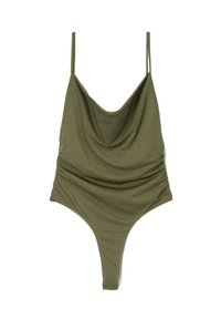 Top - dark green