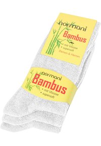Normani 6 PAAR BAMBUS GESUNDHEITS - Socken - weiß
