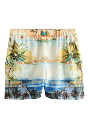 Next, REGULAR FIT  ELASTICATED WAIST  - Shorts - scenic print