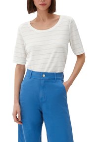 s.Oliver T-shirt print - blassblau