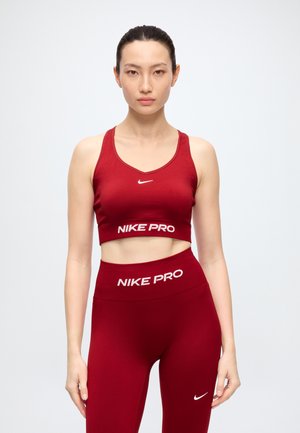 Nike Performance, TANK - Топ - tough red/white