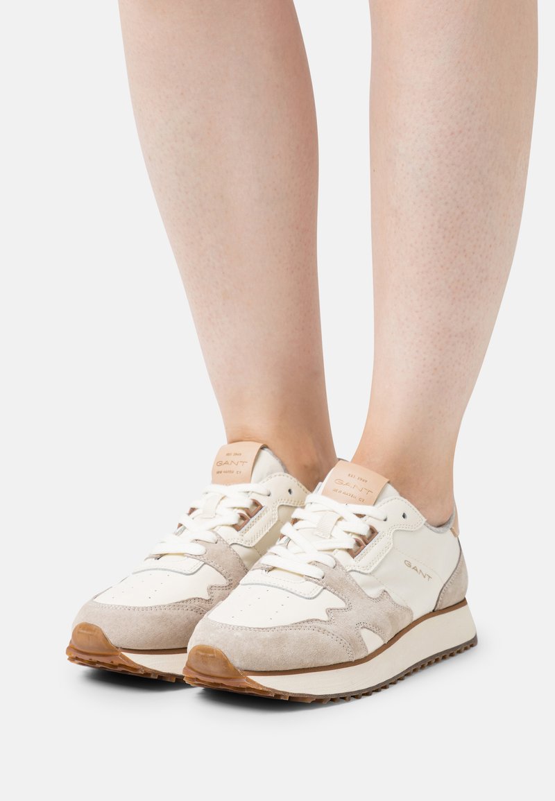 GANT BEVINDA - Sneaker low - cream/taupe