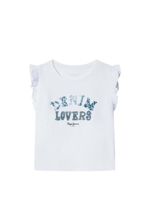 MARINA - Printtipaita - white