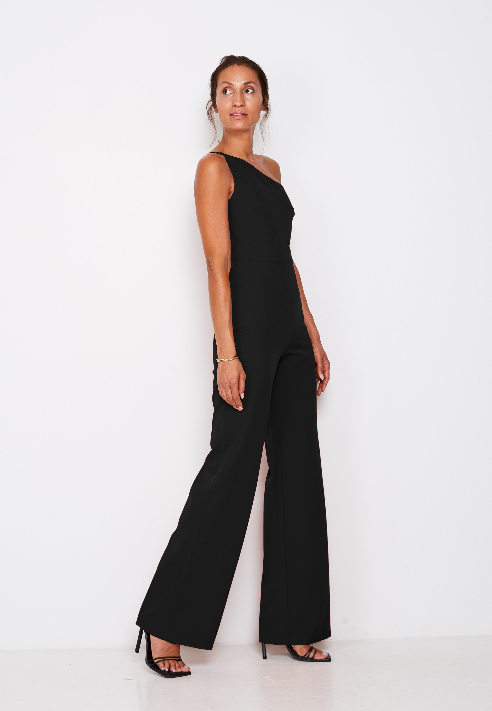 True Violet ONE SHOULDER - Tuta jumpsuit - black/nero - Zalando.it