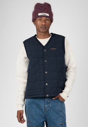 PROHIBITED, AUTUMN FIELD VEST - Smanicato - dark blue