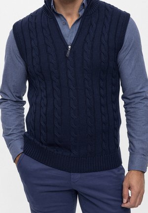 Waistcoat - dark blue