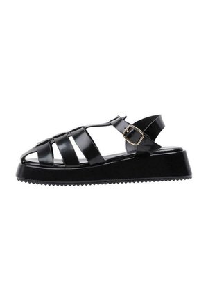PATENT - Sandalias con plataforma - black