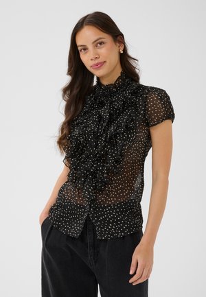 Saint Tropez, SZLILJA DREA SS - Blouse - black
