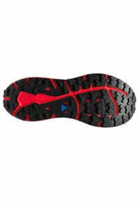 Brooks DIVIDE 3 - Scarpe da trail running - black fiery red blazing yellow