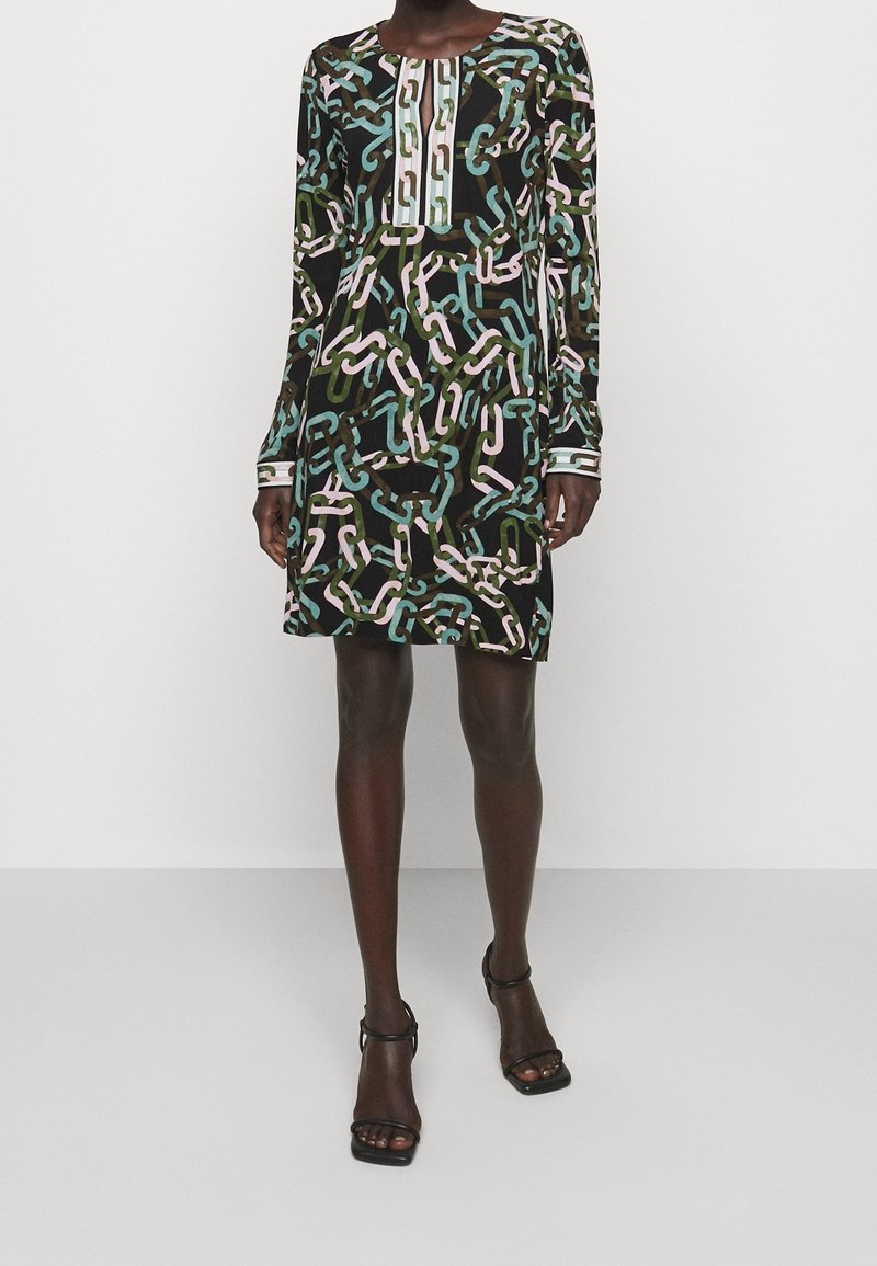 Diane von Furstenberg Žerzejové šaty - black