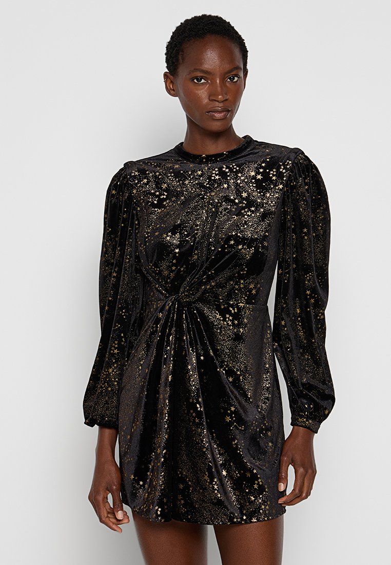 AllSaints Cocktailjurk zwart AllSaints Cocktailjurk zwart