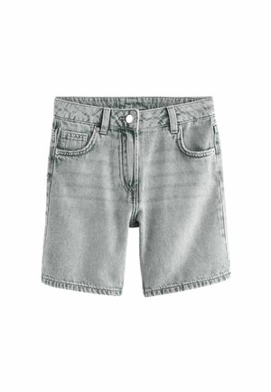 REGULAR FIT - Jeans Shorts - grey denim