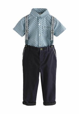 REGULAR FIT SET  - Gürtel - navy
