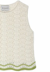 MIPOUNET PUNTO CLAUDIA - Jersey de punto - ecru green