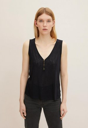 MIT STRUKTUR - Top - deep black