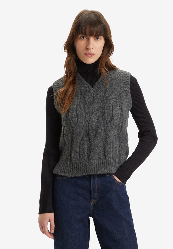 ISABEL CABLE VEST - Strickpullover