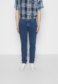 Lee RIDER - Calças de ganga justas - mid stone wash