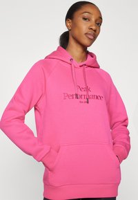 Peak Performance ORIGINAL HOOD - Felpa con cappuccio - beetroot purple