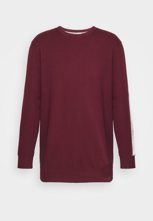 SLEEVE PANEL - Sweatshirt - bordeaux