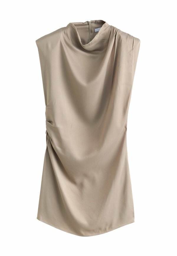 SHOULDER PAD ROUCHED MINI - Freizeitkleid