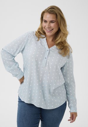 Kaffe Curve, KCSIDA DOT - Blouse - blue fog chalk dot
