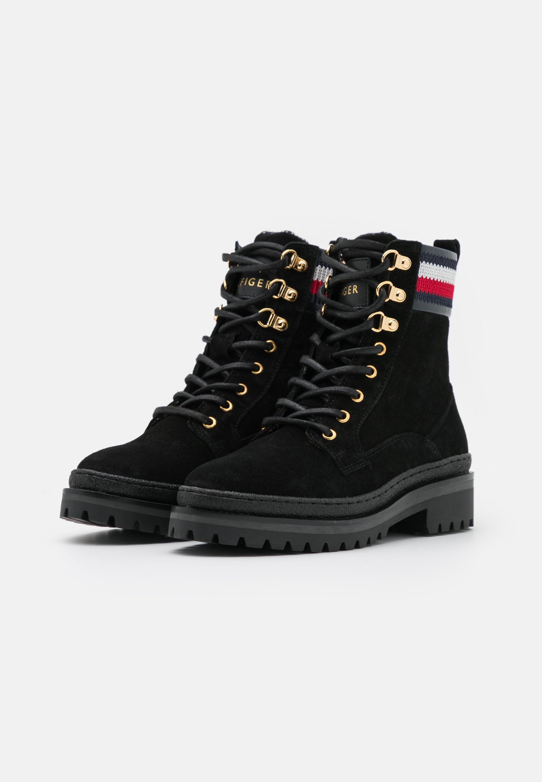 Tommy Hilfiger NORTH - Lace-up ankle boots - black - Zalando.ie