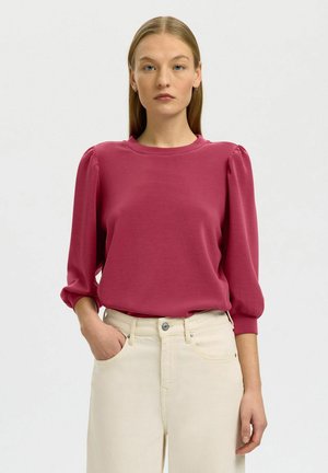 SLFTENNY 3/4 NOOS - Sweatshirt - anemone