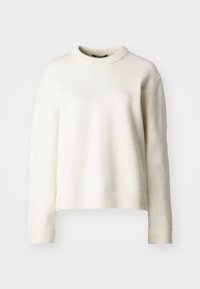 Gina Tricot CREW NECK - Stickad tröja - gardenia