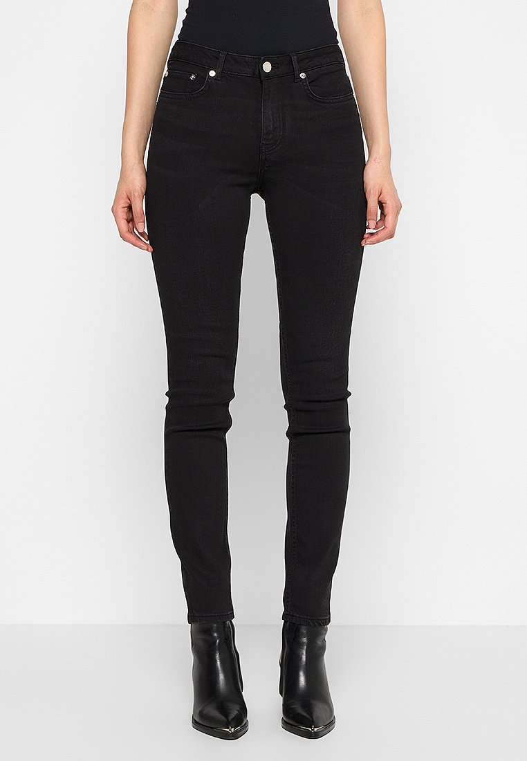 BLK DNM Jeans Skinny Fit zwart