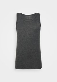 Pier One 3 PACK - Camisola interior - mottled dark grey