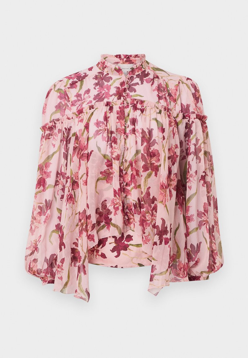 Cinq à Sept Blouse donkerroze