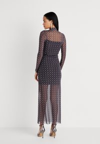 Noisy May NMLUNA HIGHNECK DRESS - Koktajl obleka/za zabavo - obsidian half moon
