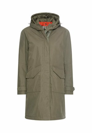 camel active, WASSERABWEISENDER PARKER MIT 2-WEGE REISSVERSCHLUSS - Parkaer - dark olive