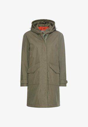 camel active, WASSERABWEISENDER PARKER MIT 2-WEGE REISSVERSCHLUSS - Parkaer - dark olive