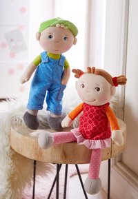 HABA HABA KUSCHELPUPPE MIRKA - Cuddly toy - multi coloured